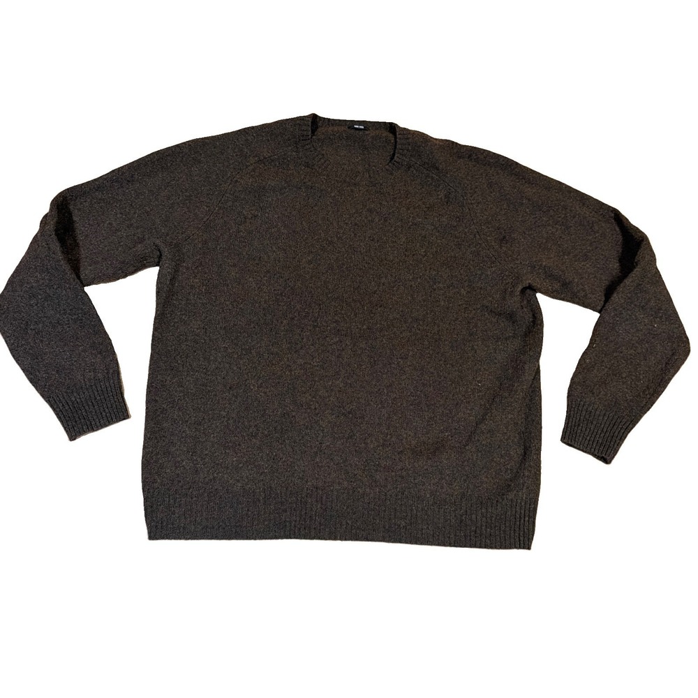 Uniqlo Mens Wool Sweater XL Brown - Picture 1 of 5